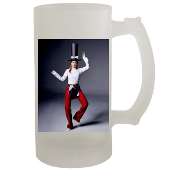 Barbara Palvin 16oz Frosted Beer Stein