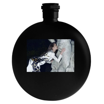 Barbara Palvin Round Flask