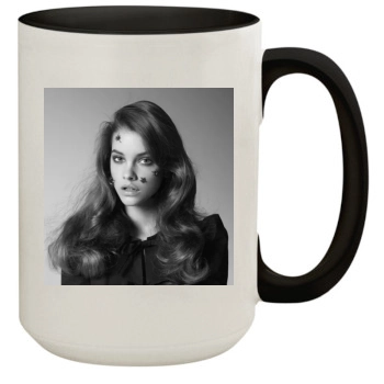 Barbara Palvin 15oz Colored Inner & Handle Mug