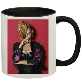 Barbara Palvin 11oz Colored Inner & Handle Mug