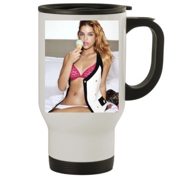 Barbara Palvin Stainless Steel Travel Mug