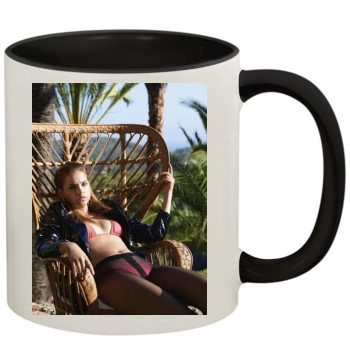 Barbara Palvin 11oz Colored Inner & Handle Mug