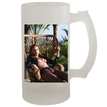 Barbara Palvin 16oz Frosted Beer Stein