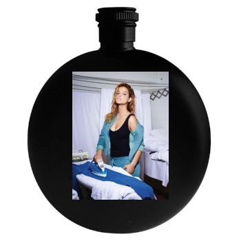 Barbara Palvin Round Flask