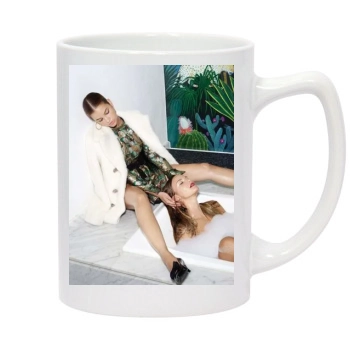 Barbara Palvin 14oz White Statesman Mug