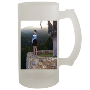 Barbara Palvin 16oz Frosted Beer Stein