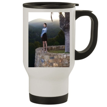 Barbara Palvin Stainless Steel Travel Mug