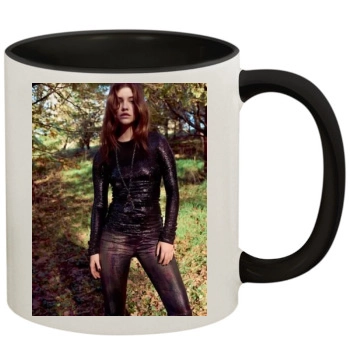 Barbara Palvin 11oz Colored Inner & Handle Mug