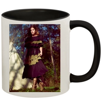 Barbara Palvin 11oz Colored Inner & Handle Mug