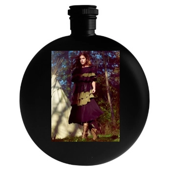 Barbara Palvin Round Flask