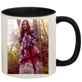 Barbara Palvin 11oz Colored Inner & Handle Mug