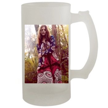 Barbara Palvin 16oz Frosted Beer Stein