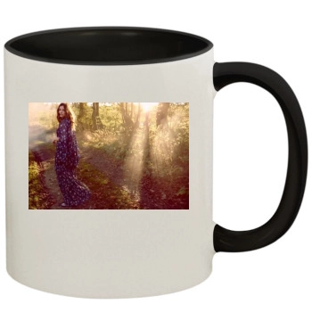 Barbara Palvin 11oz Colored Inner & Handle Mug