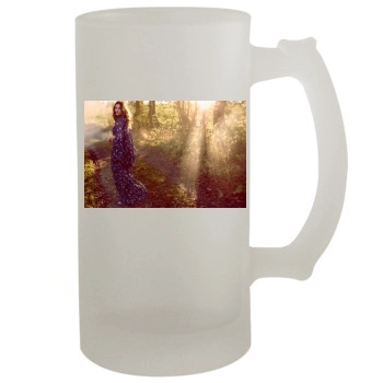 Barbara Palvin 16oz Frosted Beer Stein