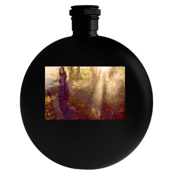 Barbara Palvin Round Flask