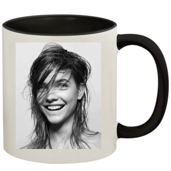 Barbara Palvin 11oz Colored Inner & Handle Mug