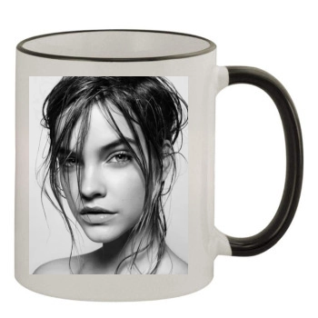 Barbara Palvin 11oz Colored Rim & Handle Mug