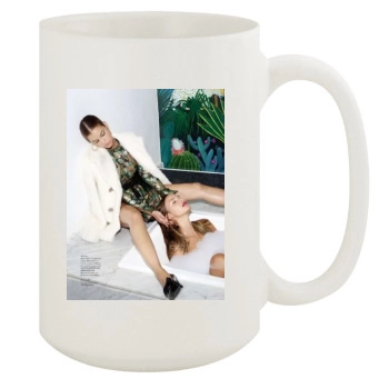 Barbara Palvin 15oz White Mug