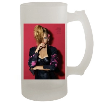 Barbara Palvin 16oz Frosted Beer Stein