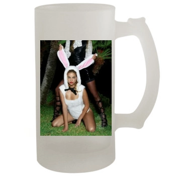 Barbara Palvin 16oz Frosted Beer Stein