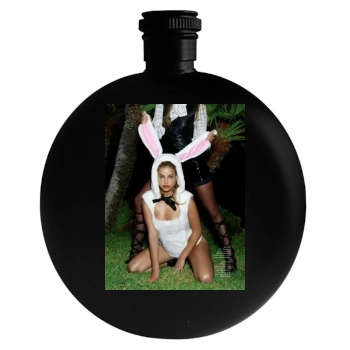 Barbara Palvin Round Flask