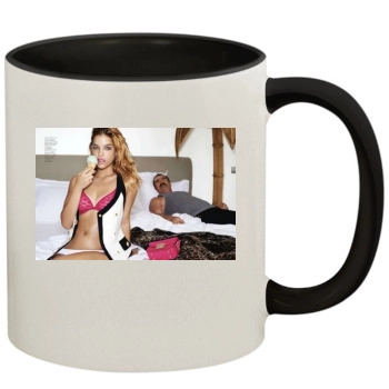 Barbara Palvin 11oz Colored Inner & Handle Mug