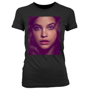 Barbara Palvin Women's Junior Cut Crewneck T-Shirt