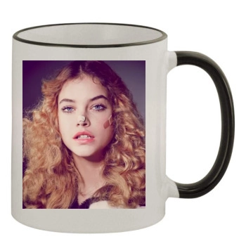 Barbara Palvin 11oz Colored Rim & Handle Mug