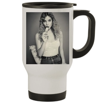 Barbara Palvin Stainless Steel Travel Mug