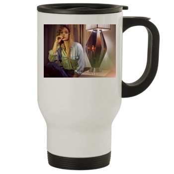 Barbara Palvin Stainless Steel Travel Mug