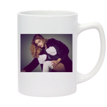 Barbara Palvin 14oz White Statesman Mug