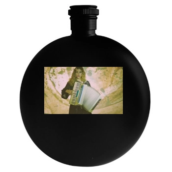 Barbara Palvin Round Flask