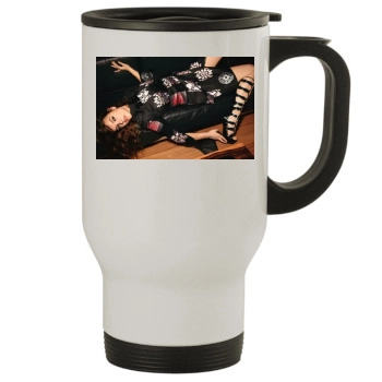 Barbara Palvin Stainless Steel Travel Mug