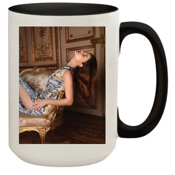 Barbara Palvin 15oz Colored Inner & Handle Mug