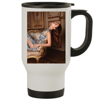 Barbara Palvin Stainless Steel Travel Mug