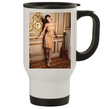 Barbara Palvin Stainless Steel Travel Mug