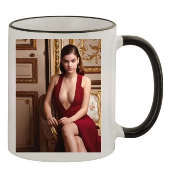 Barbara Palvin 11oz Colored Rim & Handle Mug