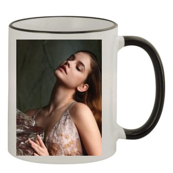 Barbara Palvin 11oz Colored Rim & Handle Mug