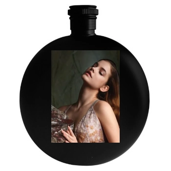 Barbara Palvin Round Flask