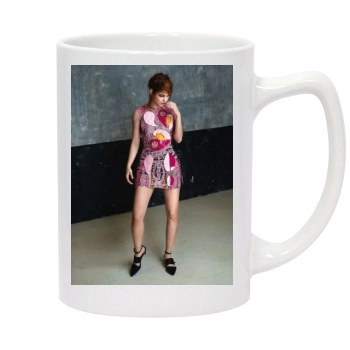 Barbara Palvin 14oz White Statesman Mug