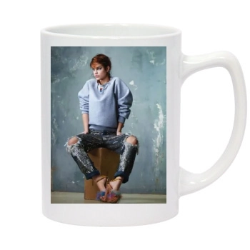 Barbara Palvin 14oz White Statesman Mug