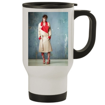 Barbara Palvin Stainless Steel Travel Mug