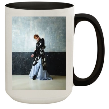 Barbara Palvin 15oz Colored Inner & Handle Mug