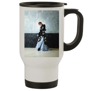 Barbara Palvin Stainless Steel Travel Mug