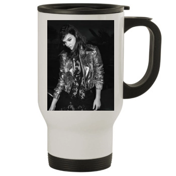 Barbara Palvin Stainless Steel Travel Mug