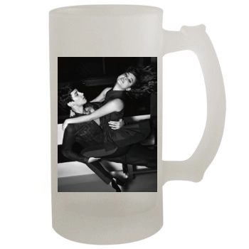 Barbara Palvin 16oz Frosted Beer Stein