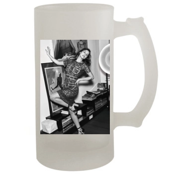 Barbara Palvin 16oz Frosted Beer Stein