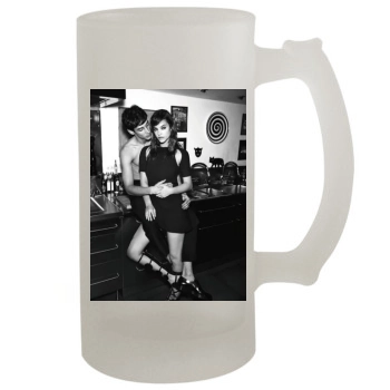 Barbara Palvin 16oz Frosted Beer Stein