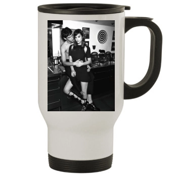 Barbara Palvin Stainless Steel Travel Mug