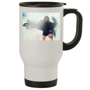 Barbara Palvin Stainless Steel Travel Mug